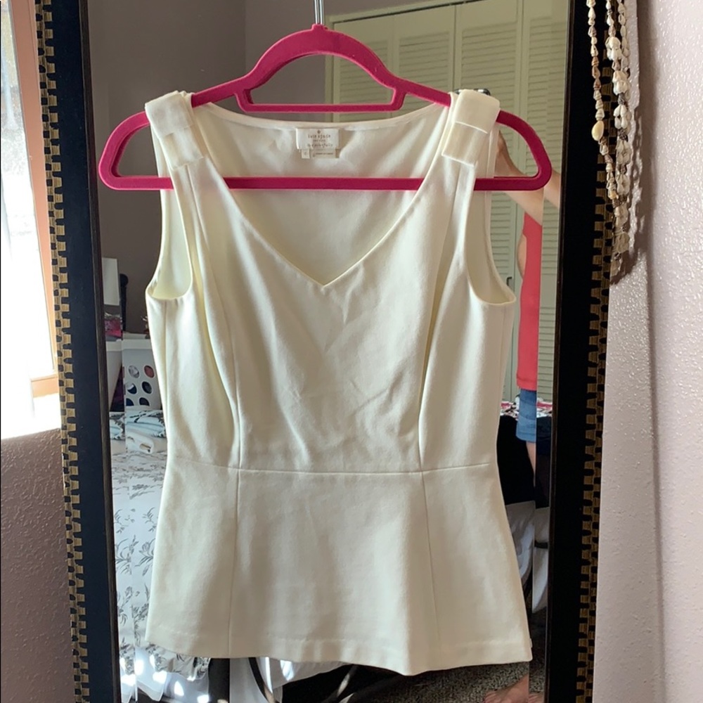 kate spade peplum tank